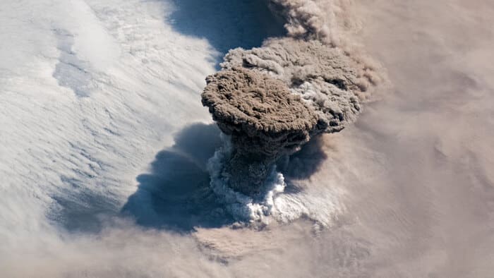 Volcanic Eruption in Russia