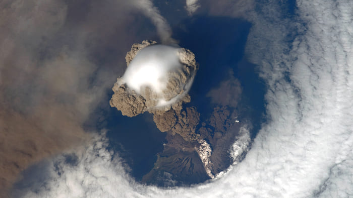 Volcanoes Pics Can Be Seen from Space